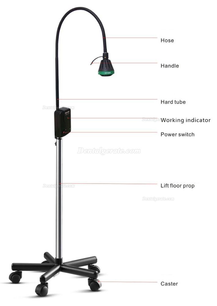 KWS 35W Halogen Bodenst&uuml;tze Untersuchungsleuchte KD-200-35W